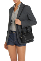 GG Emblem Small Boston Bag
