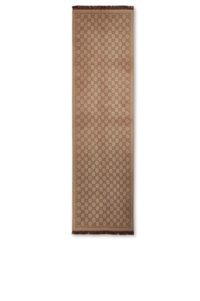 Wool GG Jacquard Scarf