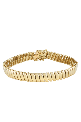 Classic Zoe Bracelet, 18k Yellow Gold