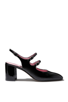  Banana Patent Leather 60 Slingback Mary Janes 