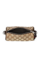 GG Canvas Mini Cylinder Bag