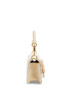 Locò Jewel Logo Embroidered Small Shoulder Bag