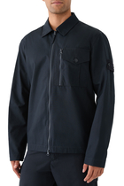 Ghost Zip-Up Shirt