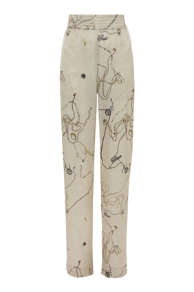 Pumice Jewellery Print Pajama Trousers