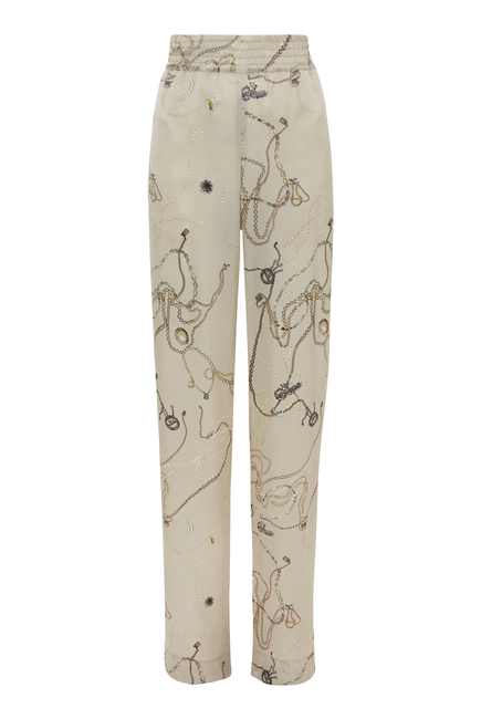Pumice Jewellery Print Pajama Trousers
