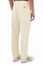 Stretch Sateen Regular Cargo Pants