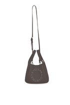 Circular-Logo Crossbody Bag