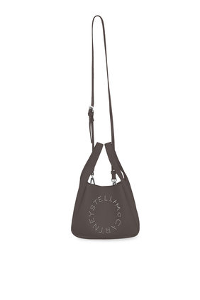 Circular-Logo Crossbody Bag