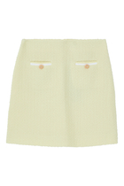 Bouclé Mini Skirt