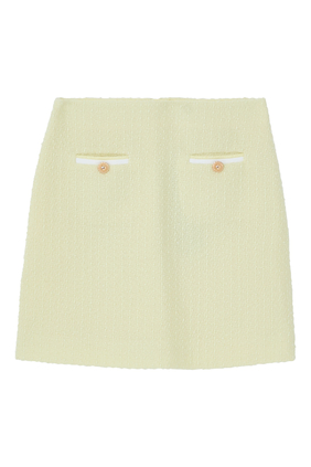 Bouclé Mini Skirt