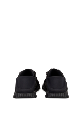 NS1 Mixed-Materials Slip-On Sneakers