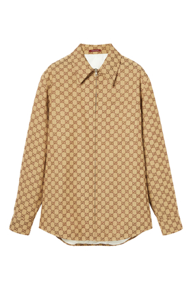 GG Canvas Overshirt
