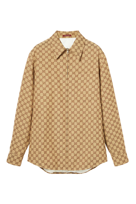 GG Canvas Overshirt