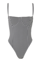 Gingham One-Piece Swimsuit