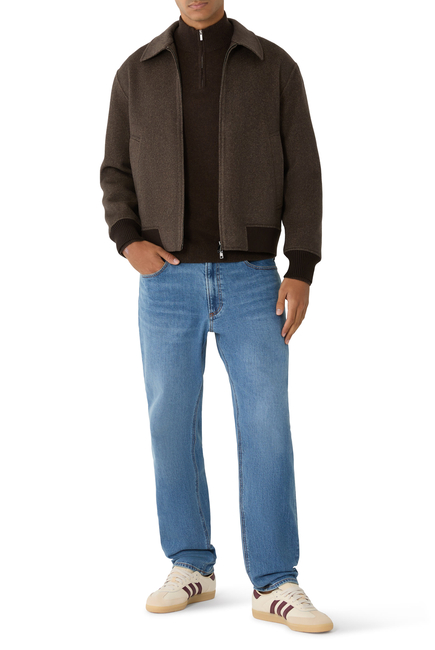 Hilles Quarter-Zip Sweater in Cashmere
