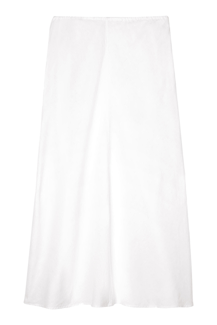 Organic Linen Bias Skirt