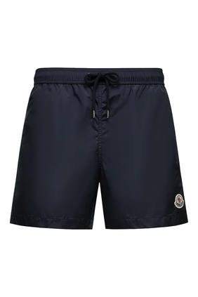 Logo Patch Swim Shorts