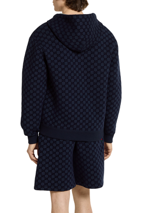 Printed Double Jersey Viscose Zip Jacket