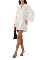 Broderie Smock Dress