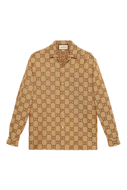 Maxi GG Canvas Shirt