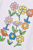 Kids  Flower Graphic T-Shirt