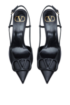 VLogo Slingback Pumps