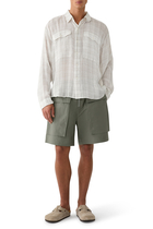 Checked Slubby Shirt