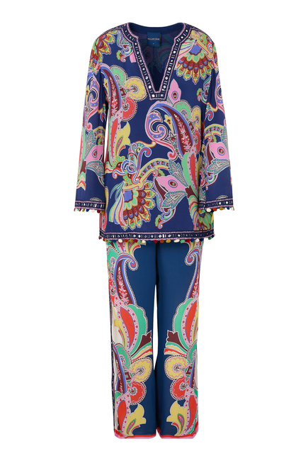 Jamewar Printed Cord Set 