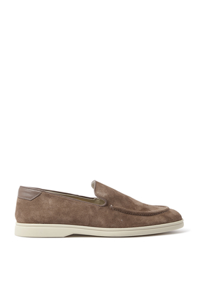 Debonair Suede Leather Slippers