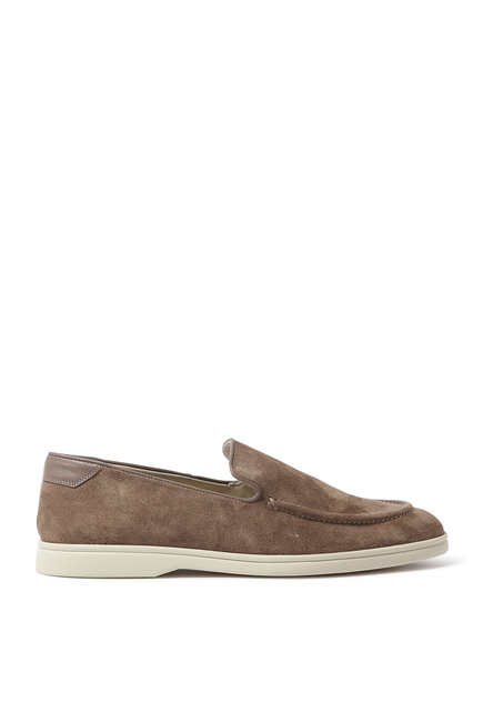 Debonair Suede Leather Slippers
