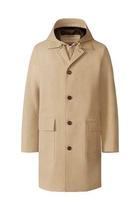 Mathias 3-in-1 Balmacaan Coat with Removable Down Liner
