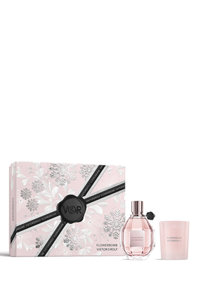 Flowerbomb Eau de Parfum + Candle Gift Set