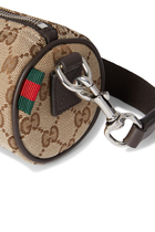 GG Canvas Mini Cylinder Bag