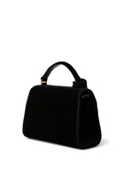 VSling Mini Velvet Top-Handle Bag