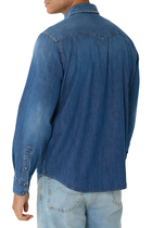 Button-Up Denim Shirt