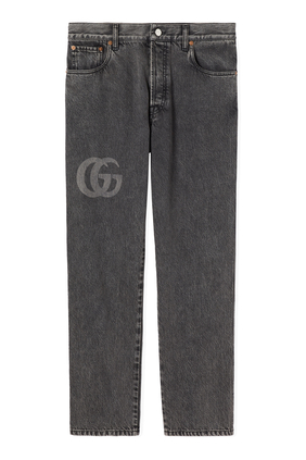 Slim Fit Denim Pants
