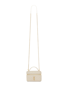 Gaby Micro Lambskin Cosmetic Bag