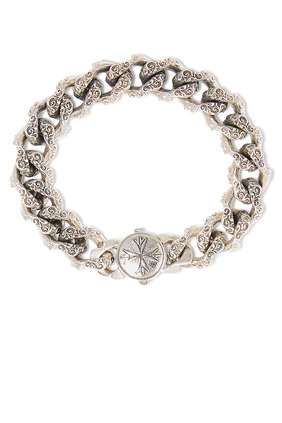 Flourish Chain Bracelet, Sterling Silver