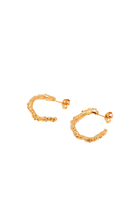 The Lunar Rocks Hoop Earrings