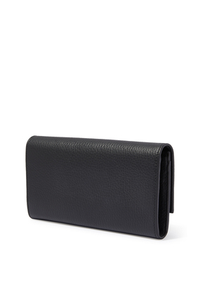 GG Marmont Leather Continental Wallet