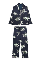 Lila Abalone Turquoise Floral Pyjamas