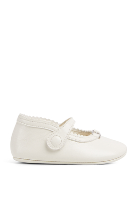 Kids Double G Ballet Flats