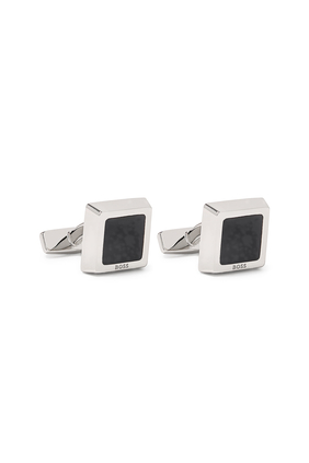 Square Brass Cufflinks