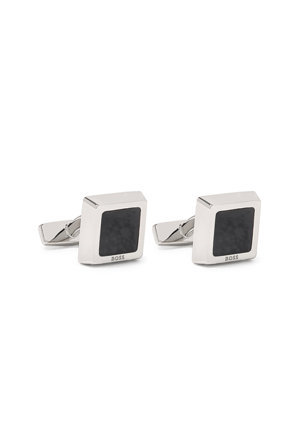 Square Brass Cufflinks