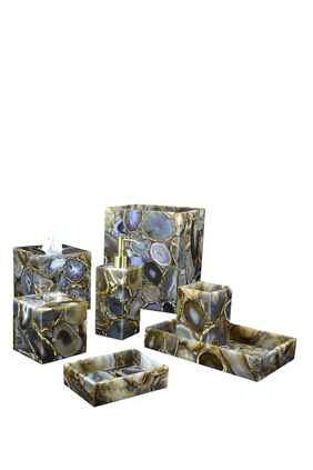 Semi Precious Agate Soap Dish