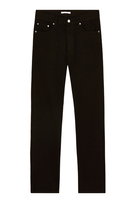 Dyed-Denim Loose Jeans
