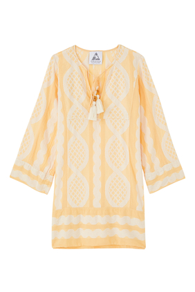 Zakar Print Short Dress