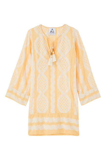Zakar Print Short Dress