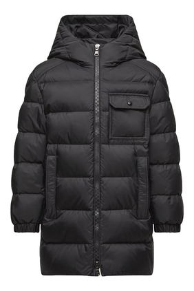Kids Alani Hooded Down Jacket