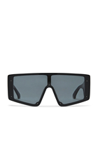 Translucent Square Sunglasses